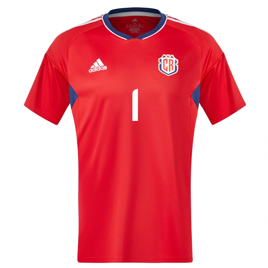 Kids Football Costa Rica Noelia Bermudez #1 Red Home Jersey 24-26 T-Shirt Canada