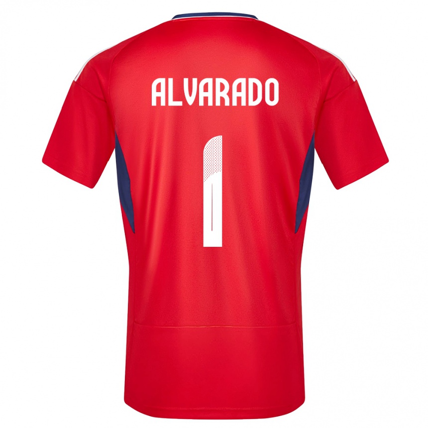 Kids Football Costa Rica Esteban Alvarado #1 Red Home Jersey 24-26 T-Shirt Canada