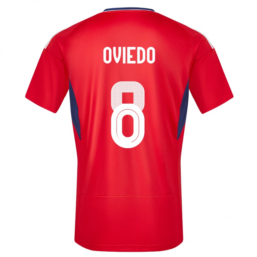 Kids Football Costa Rica Bryan Oviedo #8 Red Home Jersey 24-26 T-Shirt Canada