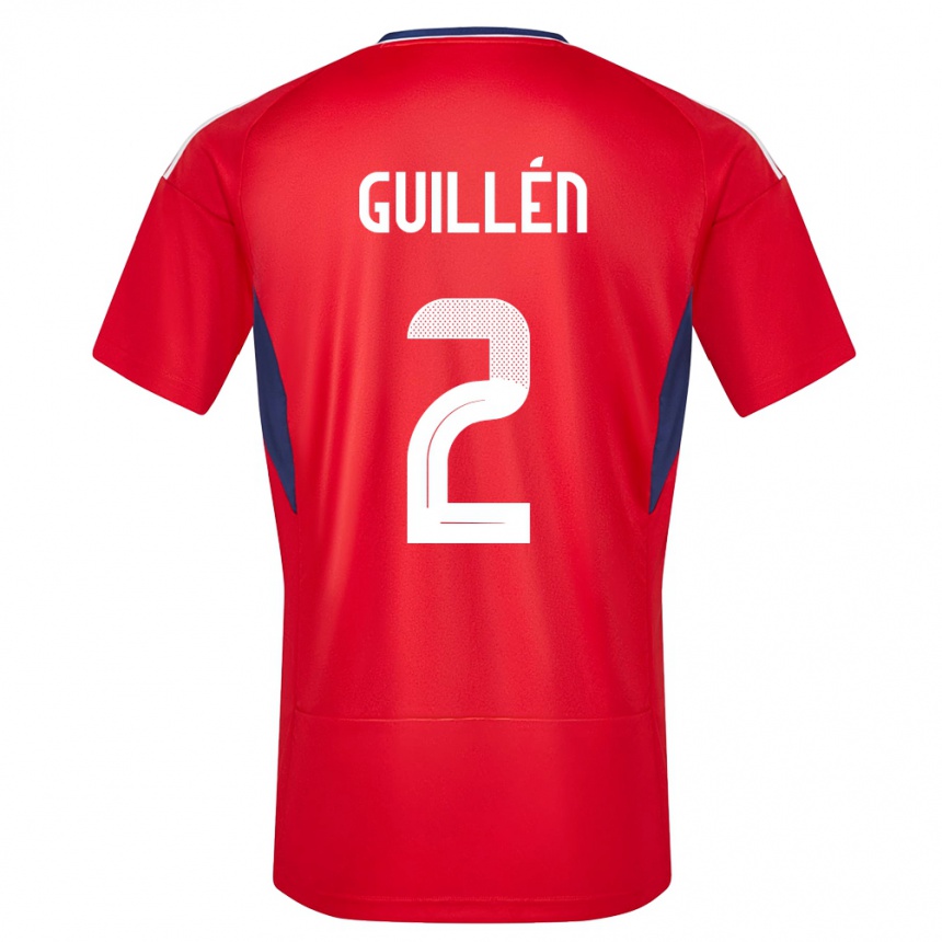 Kids Football Costa Rica Gabriela Guillen #2 Red Home Jersey 24-26 T-Shirt Canada