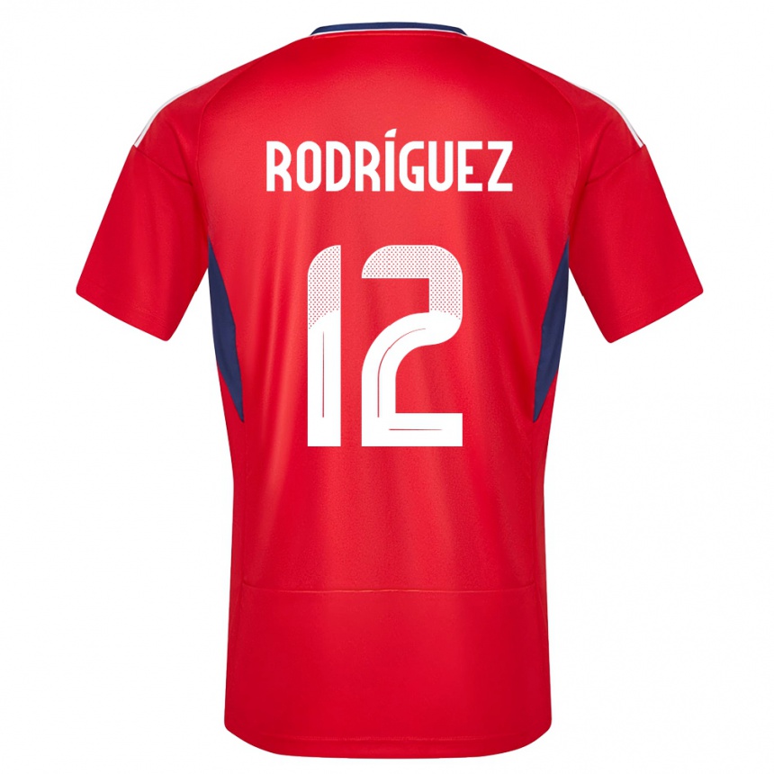 Kids Football Costa Rica Lixy Rodriguez #12 Red Home Jersey 24-26 T-Shirt Canada