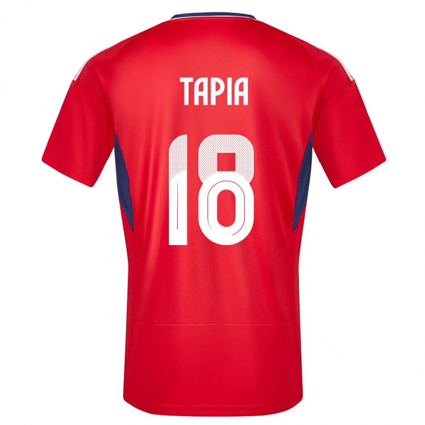 Kids Football Costa Rica Priscilla Tapia #18 Red Home Jersey 24-26 T-Shirt Canada