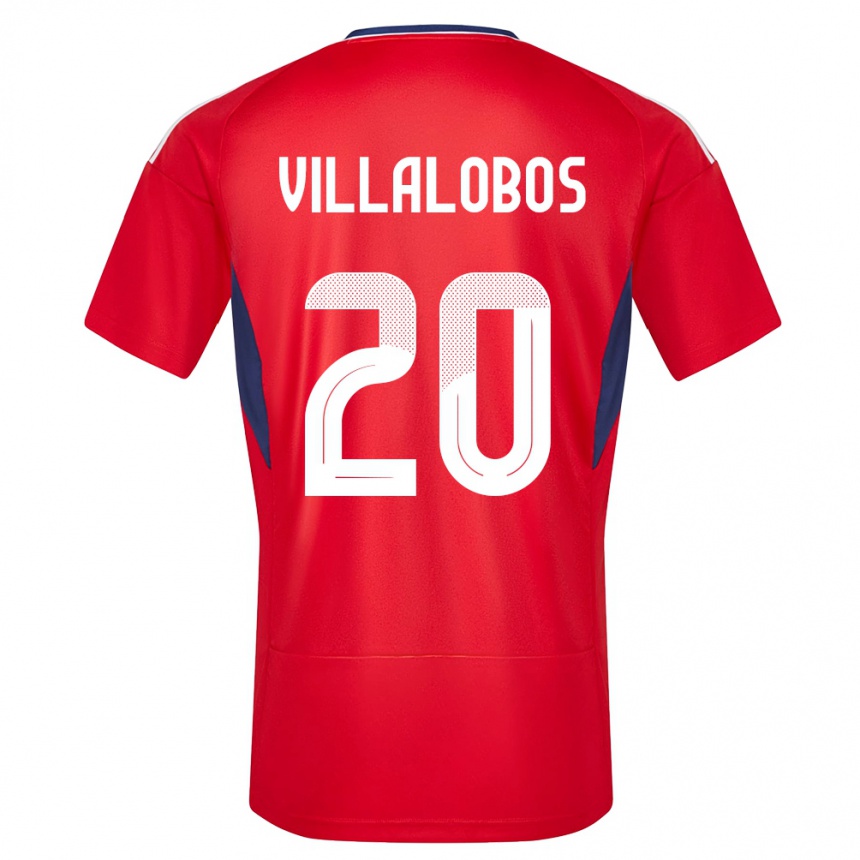 Kids Football Costa Rica Fabiola Villalobos #20 Red Home Jersey 24-26 T-Shirt Canada