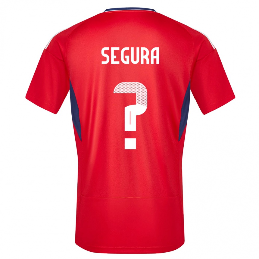 Kids Football Costa Rica Oscar Segura #0 Red Home Jersey 24-26 T-Shirt Canada