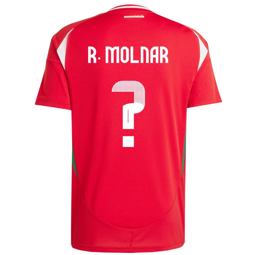 Kids Football Hungary Rajmund Molnár #0 Red Home Jersey 24-26 T-Shirt Canada