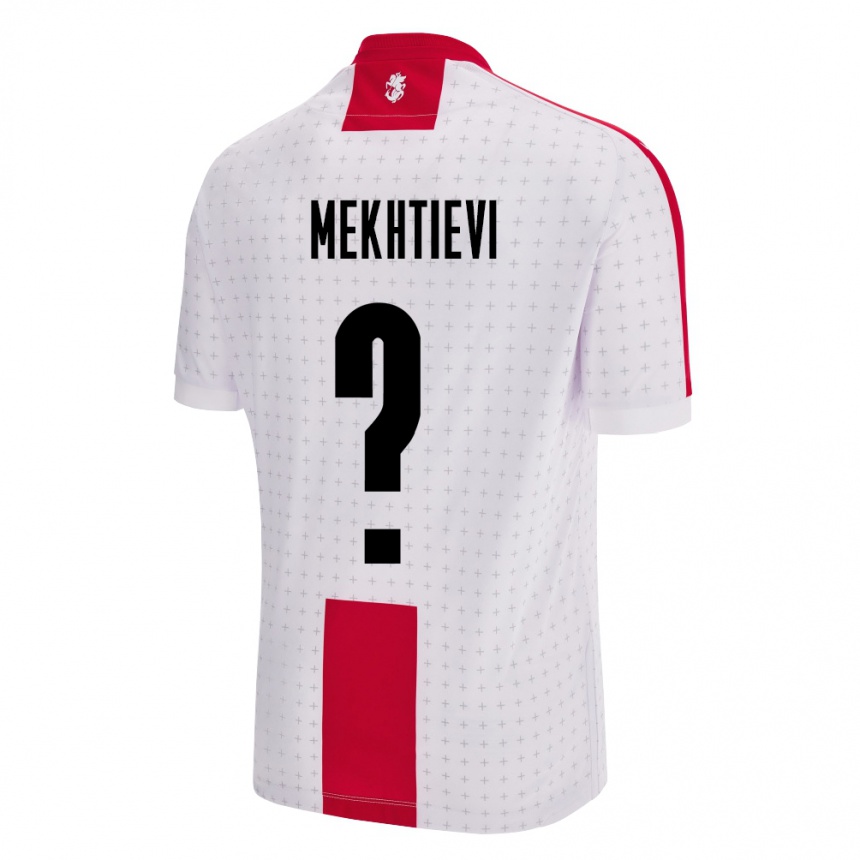 Kids Football Georgia Iusib Mekhtievi #0 White Home Jersey 24-26 T-Shirt Canada