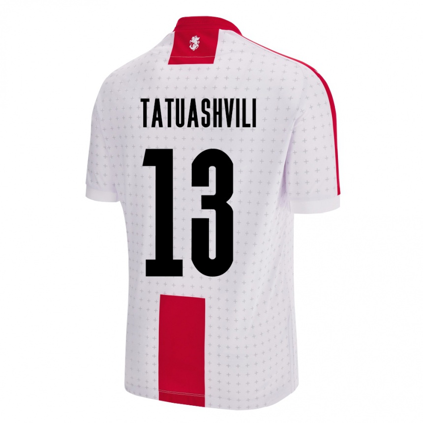 Kids Football Georgia Tamar Tatuashvili #13 White Home Jersey 24-26 T-Shirt Canada