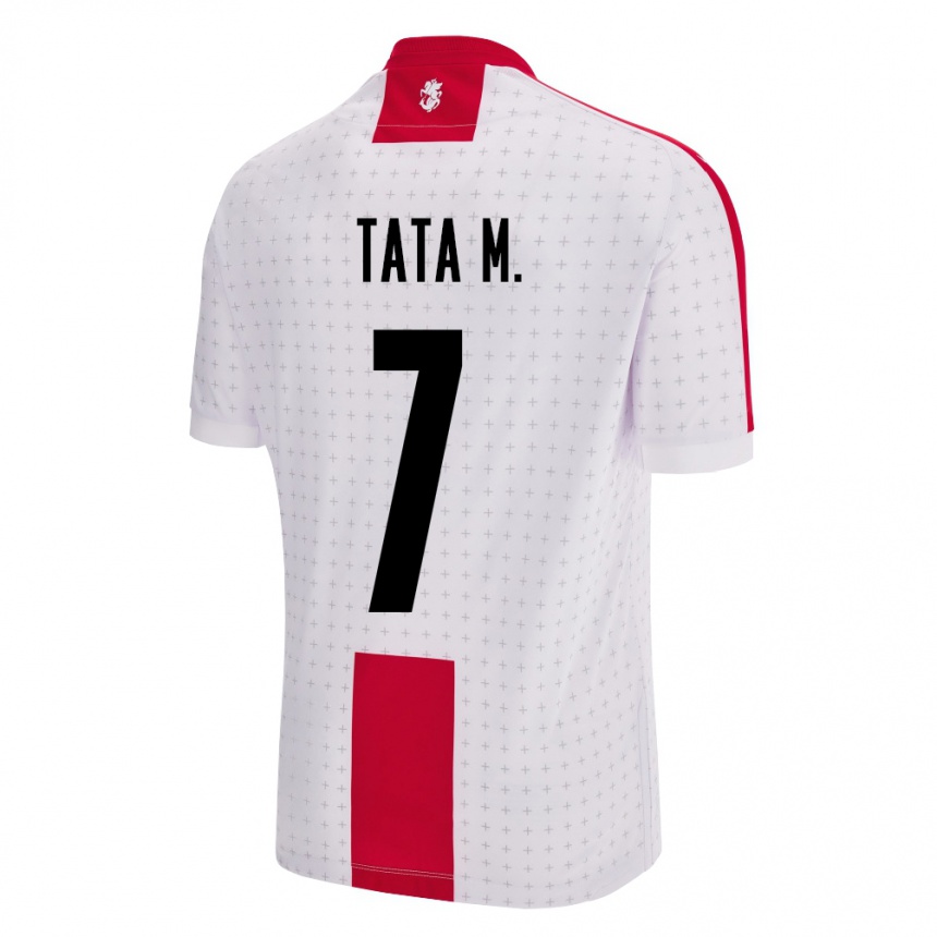 Kids Football Georgia Tata Matveeva #7 White Home Jersey 24-26 T-Shirt Canada