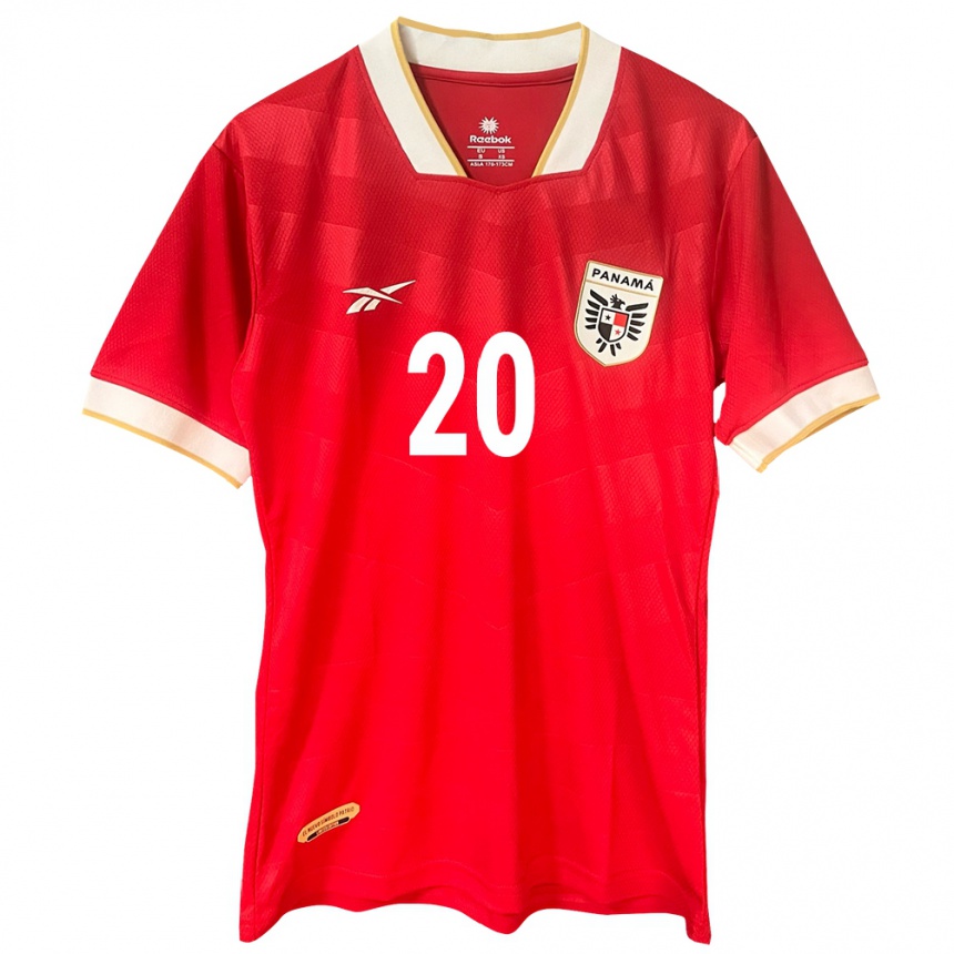 Kids Football Panama Blas Pérez #20 Red Home Jersey 24-26 T-Shirt Canada