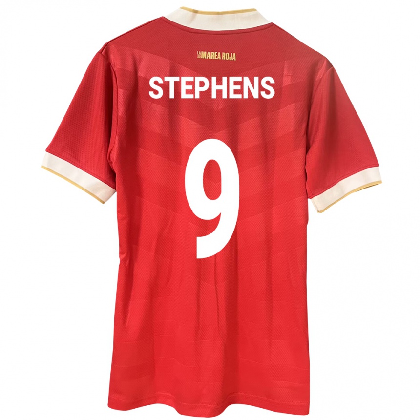 Kids Football Panama Alfredo Stephens #9 Red Home Jersey 24-26 T-Shirt Canada