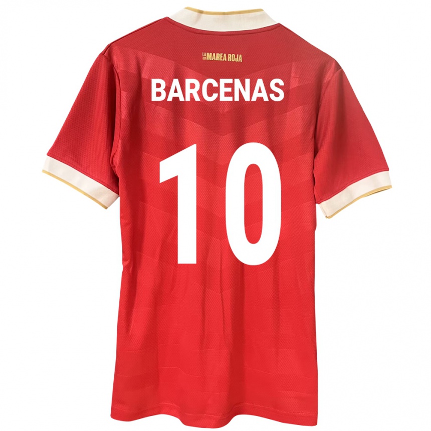 Kids Football Panama Yoel Bárcenas #10 Red Home Jersey 24-26 T-Shirt Canada