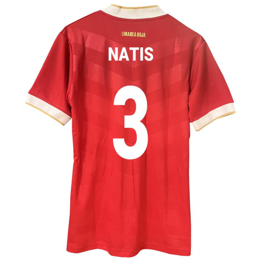 Kids Football Panama Wendy Natis #3 Red Home Jersey 24-26 T-Shirt Canada