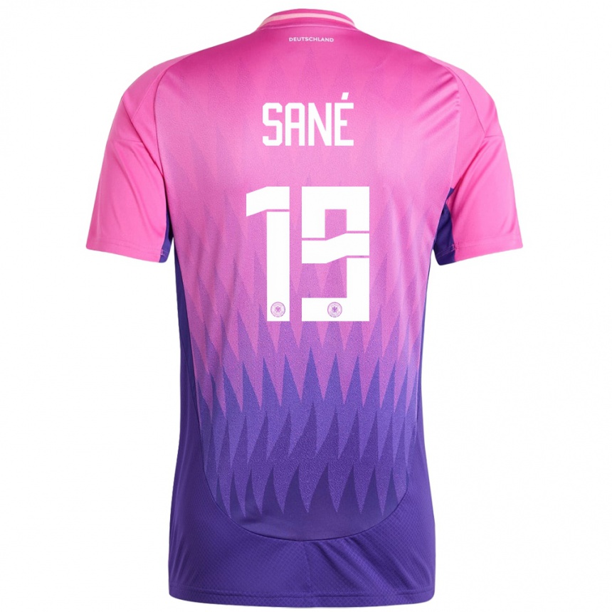 Kids Football Germany Leroy Sane #19 Pink Purple Away Jersey 24-26 T-Shirt Canada