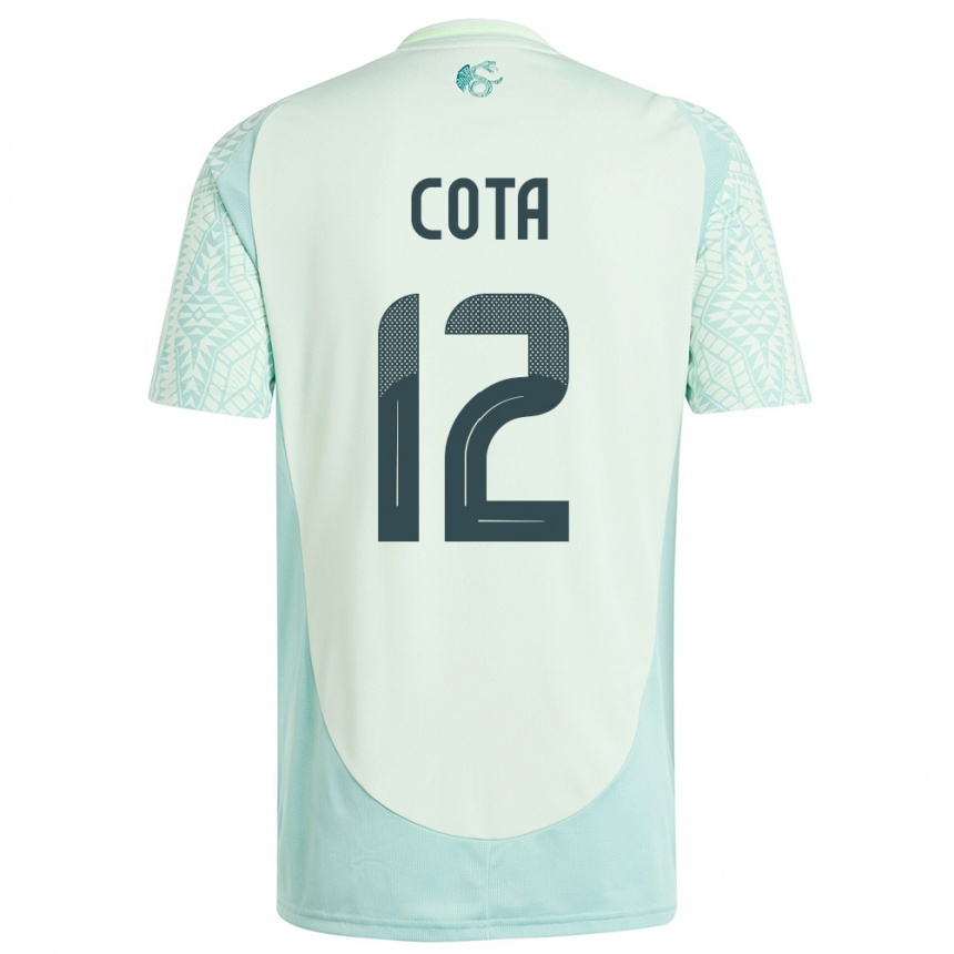 Kids Football Mexico Rodolfo Cota #12 Linen Green Away Jersey 24-26 T-Shirt Canada