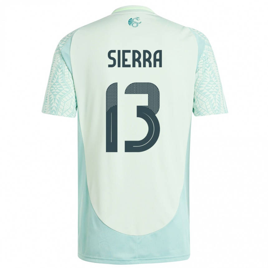 Kids Football Mexico Bianca Sierra #13 Linen Green Away Jersey 24-26 T-Shirt Canada