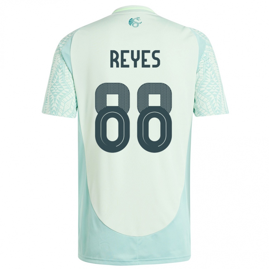 Kids Football Mexico Maricarmen Reyes #88 Linen Green Away Jersey 24-26 T-Shirt Canada