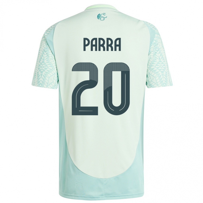 Kids Football Mexico Rodrigo Parra #20 Linen Green Away Jersey 24-26 T-Shirt Canada