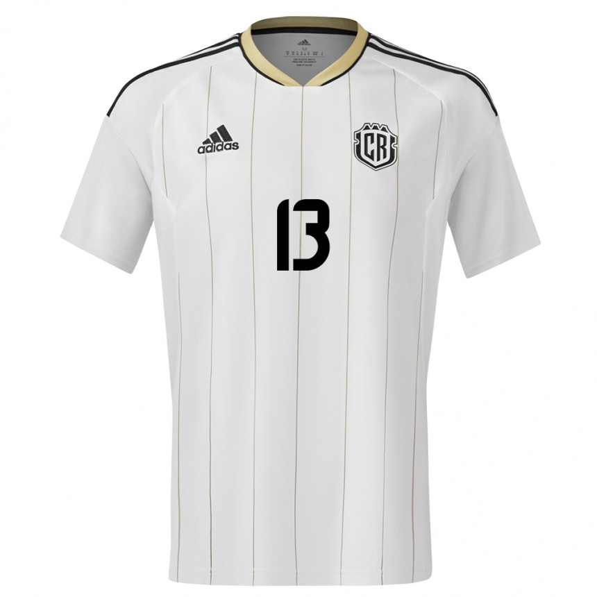 Kids Football Costa Rica Gerson Torres #13 White Away Jersey 24-26 T-Shirt Canada