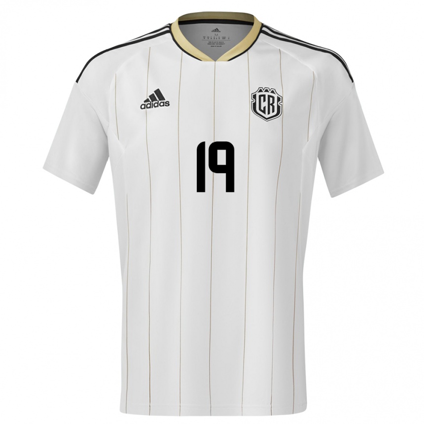 Kids Football Costa Rica Kendall Waston #19 White Away Jersey 24-26 T-Shirt Canada