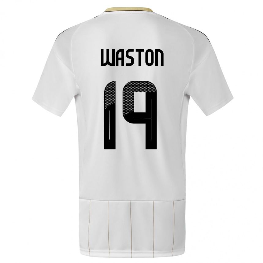 Kids Football Costa Rica Kendall Waston #19 White Away Jersey 24-26 T-Shirt Canada