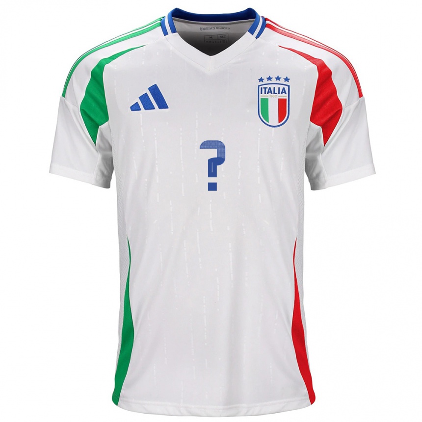 Kids Football Italy Adam Bakoune #0 White Away Jersey 24-26 T-Shirt Canada