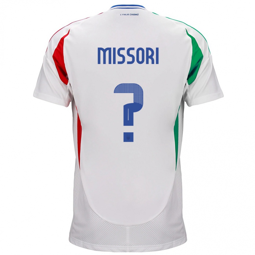 Kids Football Italy Filippo Missori #0 White Away Jersey 24-26 T-Shirt Canada