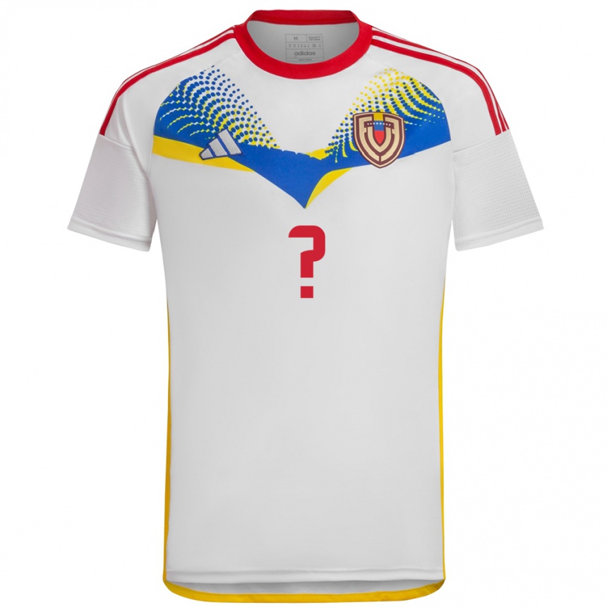 Kids Football Venezuela Your Name #0 White Away Jersey 24-26 T-Shirt Canada