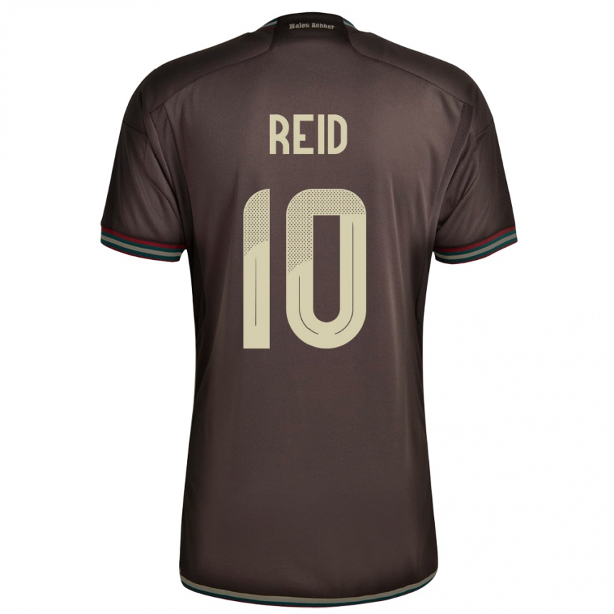 Kids Football Jamaica Bobby De Cordova-Reid #10 Night Brown Away Jersey 24-26 T-Shirt Canada