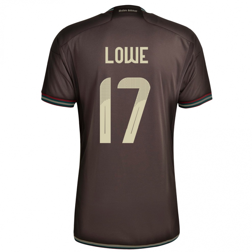 Kids Football Jamaica Damion Lowe #17 Night Brown Away Jersey 24-26 T-Shirt Canada