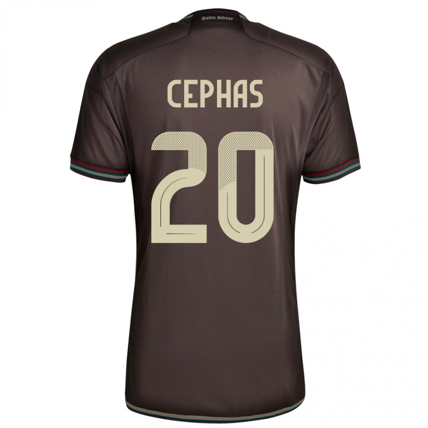 Kids Football Jamaica Renaldo Cephas #20 Night Brown Away Jersey 24-26 T-Shirt Canada