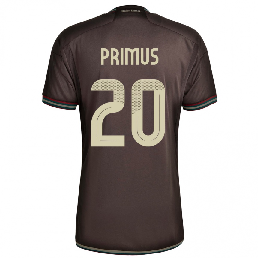 Kids Football Jamaica Atlanta Primus #20 Night Brown Away Jersey 24-26 T-Shirt Canada