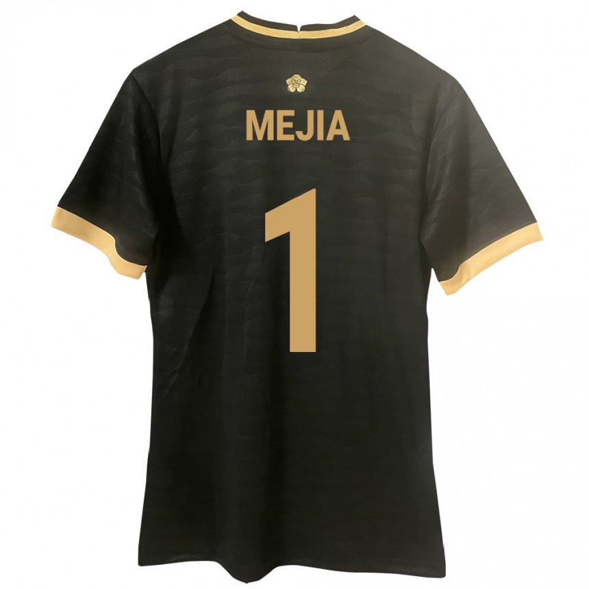 Kids Football Panama Luis Mejía #1 Black Away Jersey 24-26 T-Shirt Canada