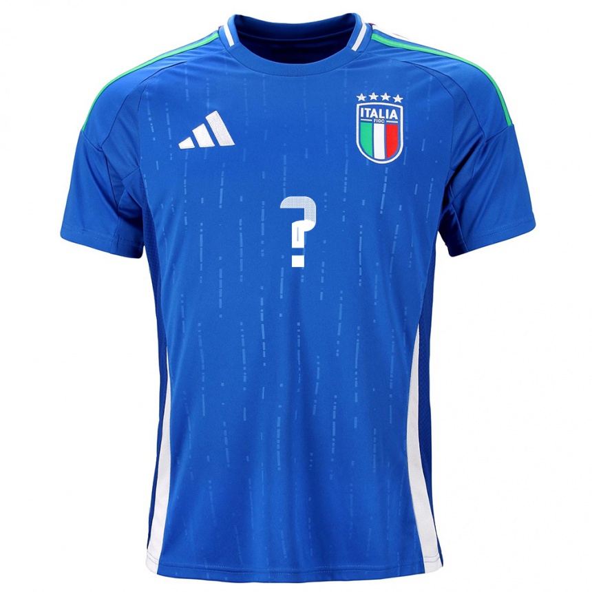 Men Football Italy Agnese Bonfantini #0 Blue Home Jersey 24-26 T-Shirt Canada