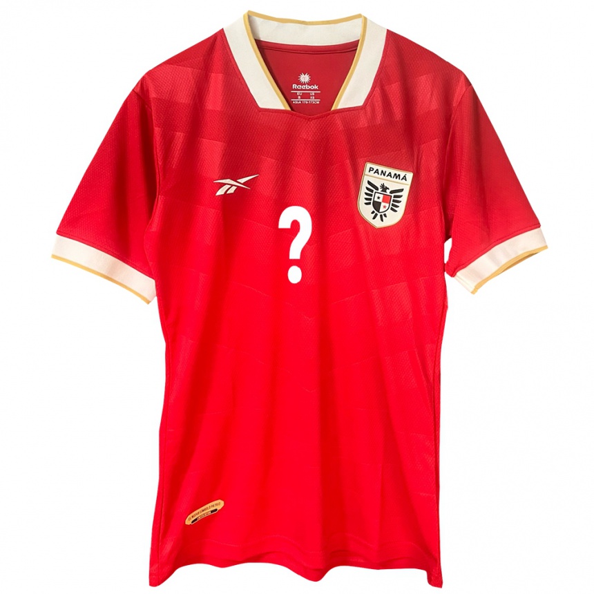 Men Football Panama Your Name #0 Red Home Jersey 24-26 T-Shirt Canada