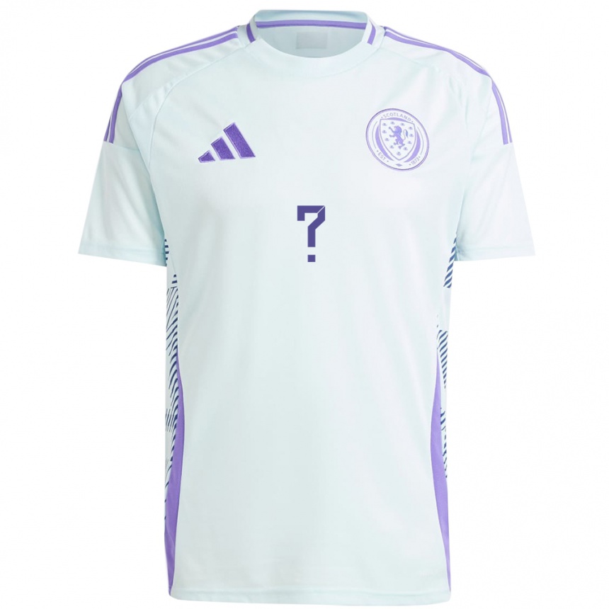 Men Football Scotland Kirsty Maclean #0 Light Mint Blue Away Jersey 24-26 T-Shirt Canada