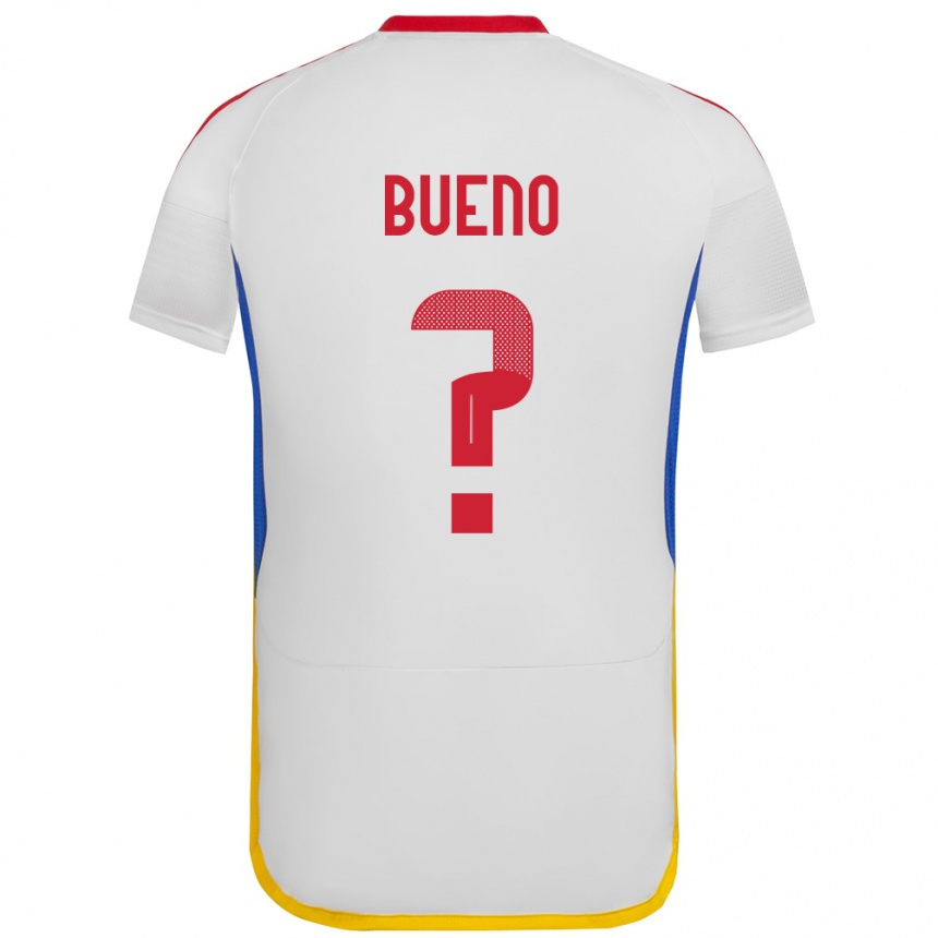 Women Football Venezuela Jesús Bueno #0 White Away Jersey 24-26 T-Shirt Canada