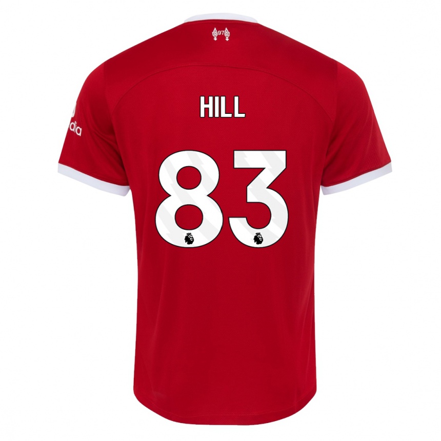 Kids  Tom Hill #83 Red Home Jersey 2023/24 T-Shirt Canada