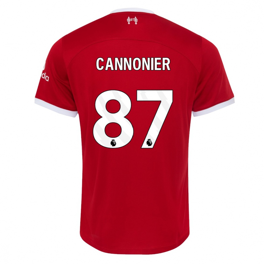 Kids  Oakley Cannonier #87 Red Home Jersey 2023/24 T-Shirt Canada