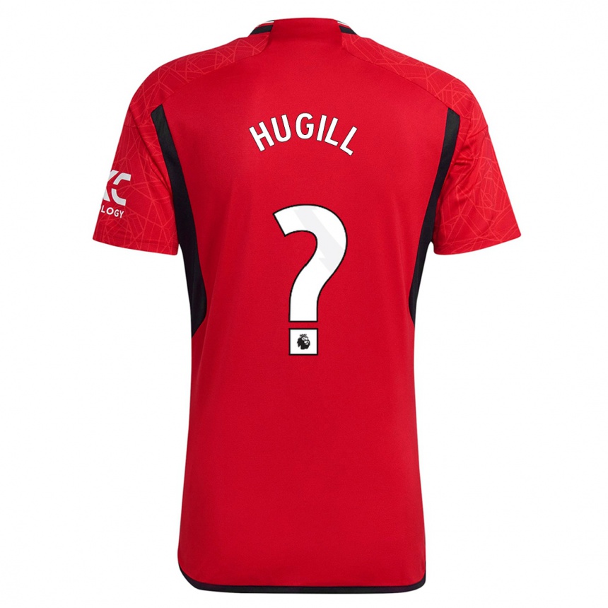 Kids Joe Hugill #0 Red Home Jersey 2023/24 T-Shirt Canada