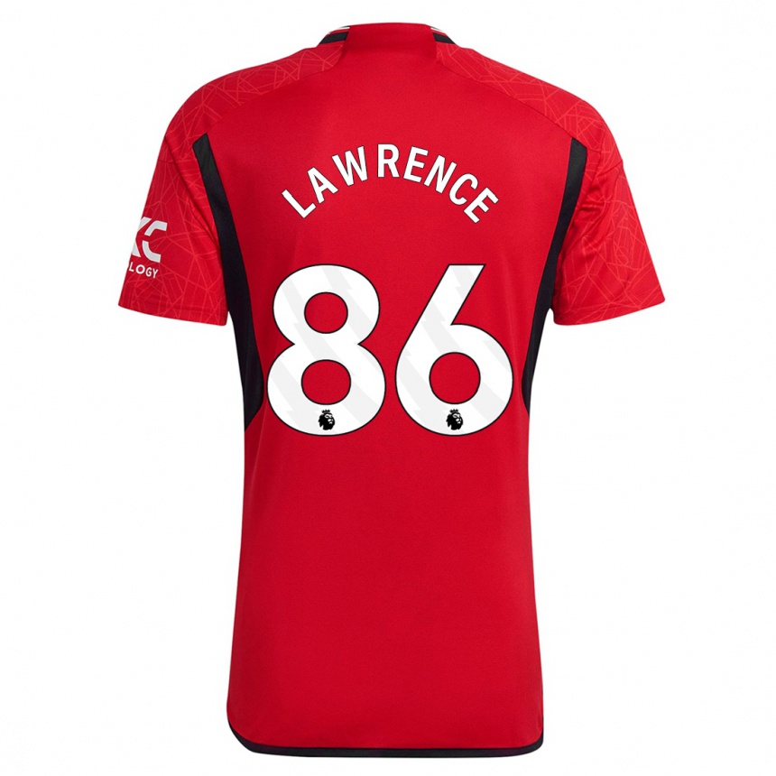 Kids  Marcus Lawrence #86 Red Home Jersey 2023/24 T-Shirt Canada