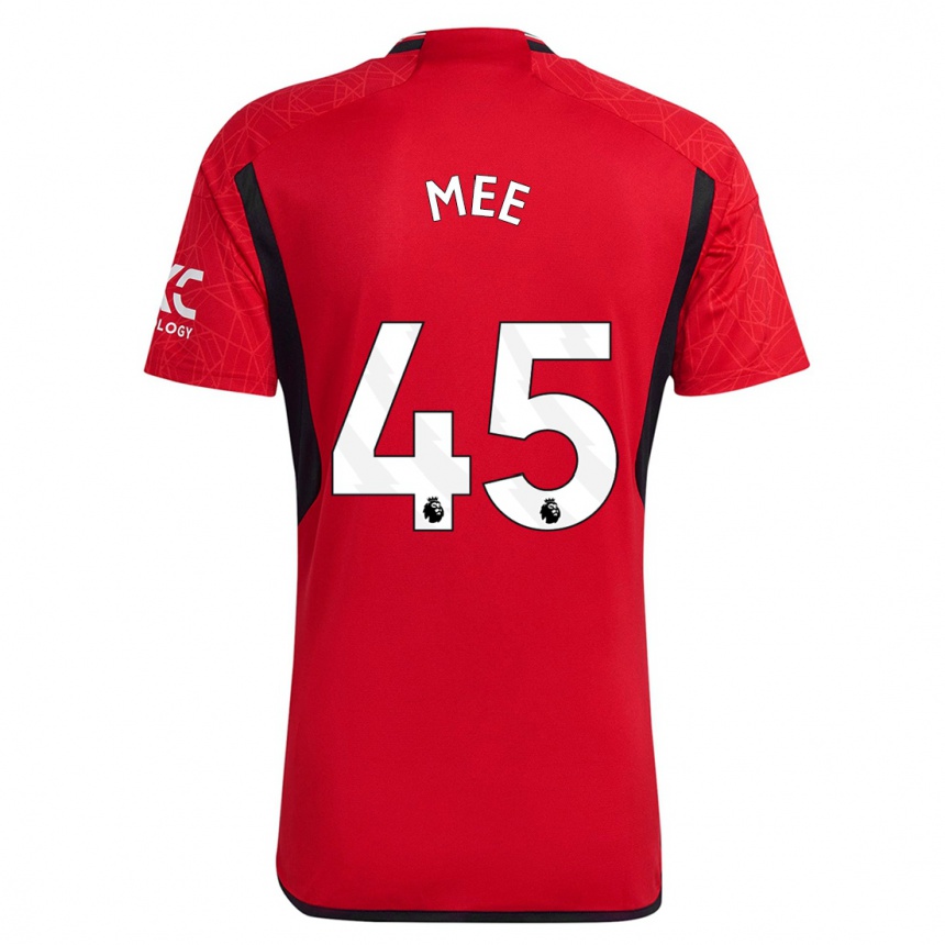 Kids  Dermot Mee #45 Red Home Jersey 2023/24 T-Shirt Canada