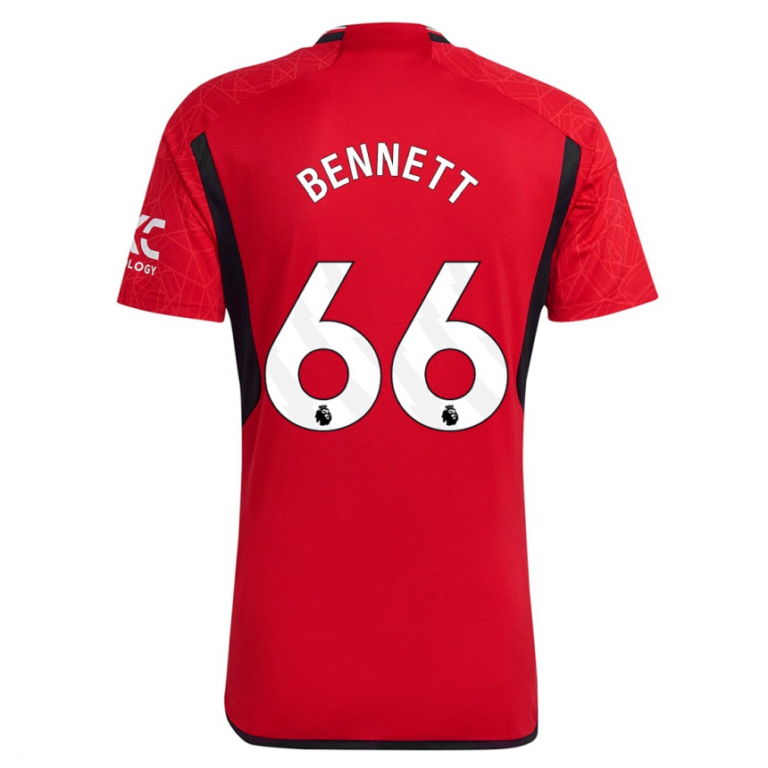 Kids  Rhys Bennett #66 Red Home Jersey 2023/24 T-Shirt Canada