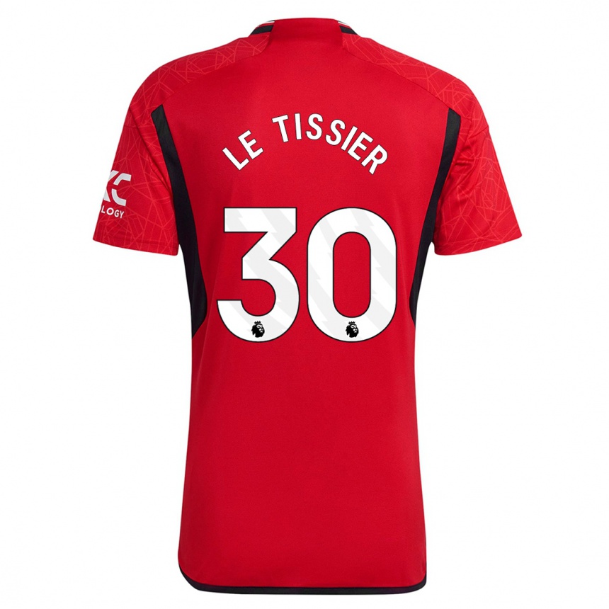 Kids Maya Le Tissier #30 Red Home Jersey 2023/24 T-Shirt Canada