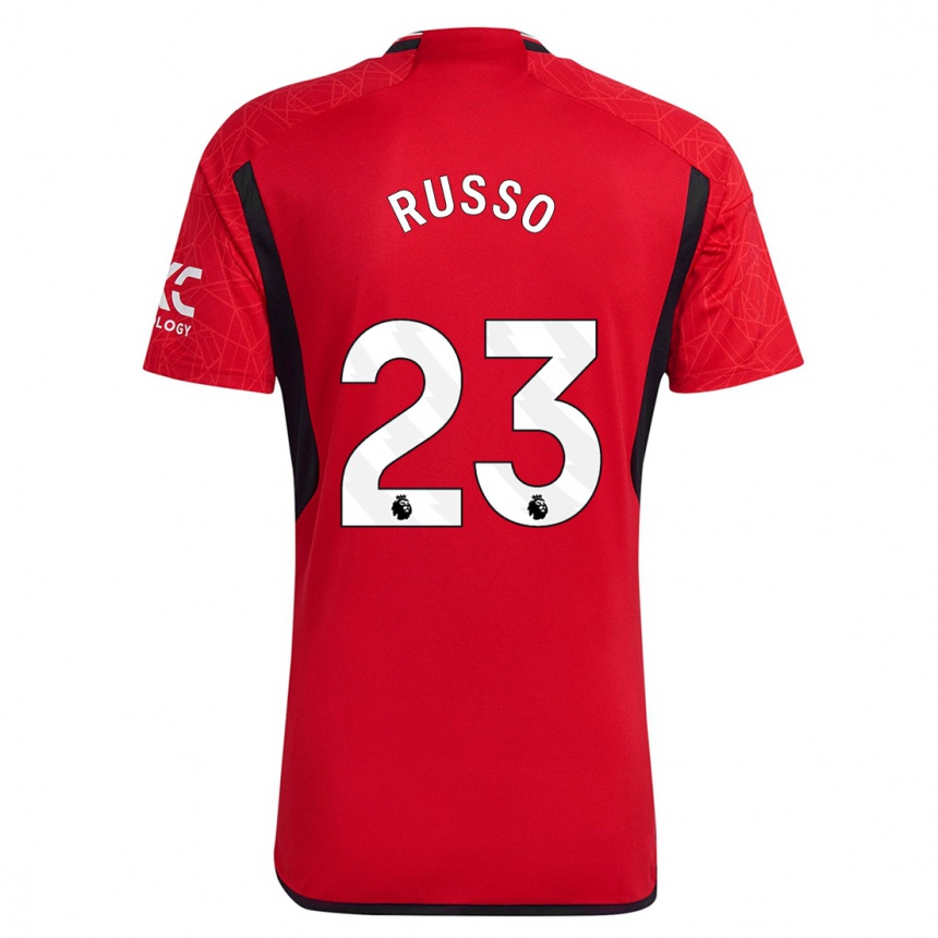 Kids Alessia Russo #23 Red Home Jersey 2023/24 T-Shirt Canada