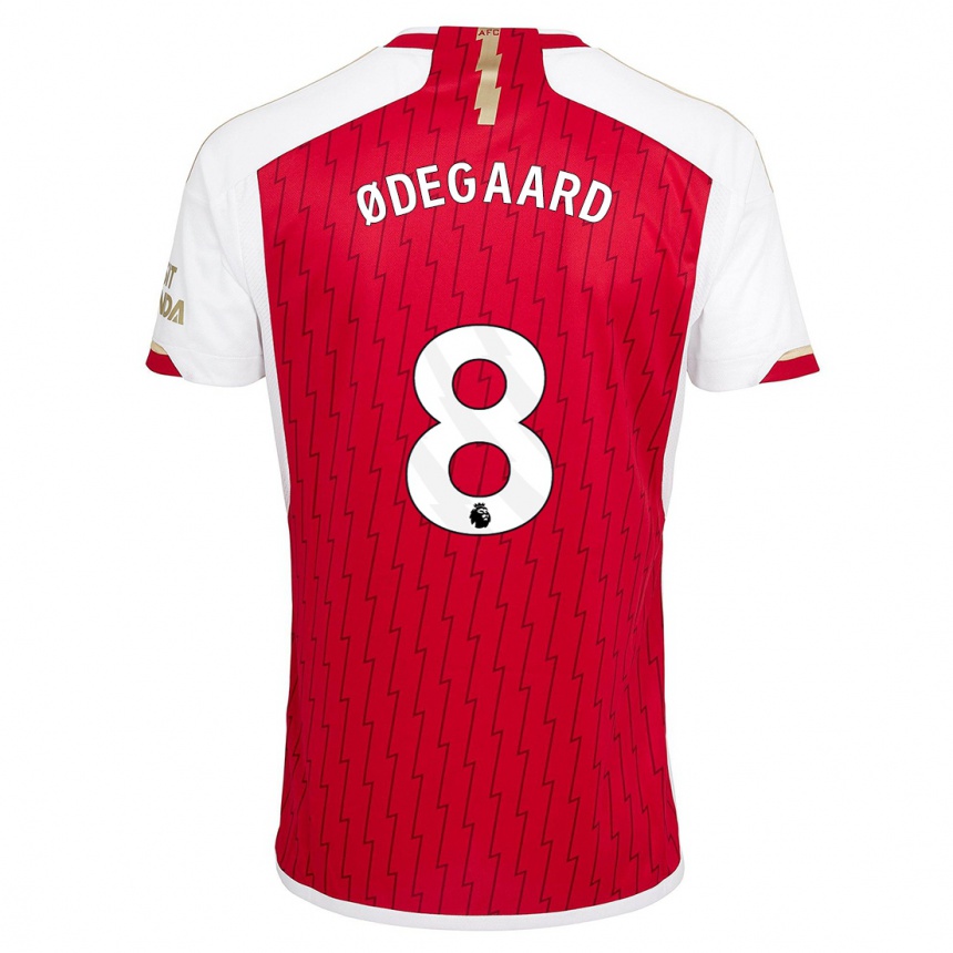 Enfant Football Maillot Martin Odegaard #8 Rouge Tenues Domicile 2023/24 Canada