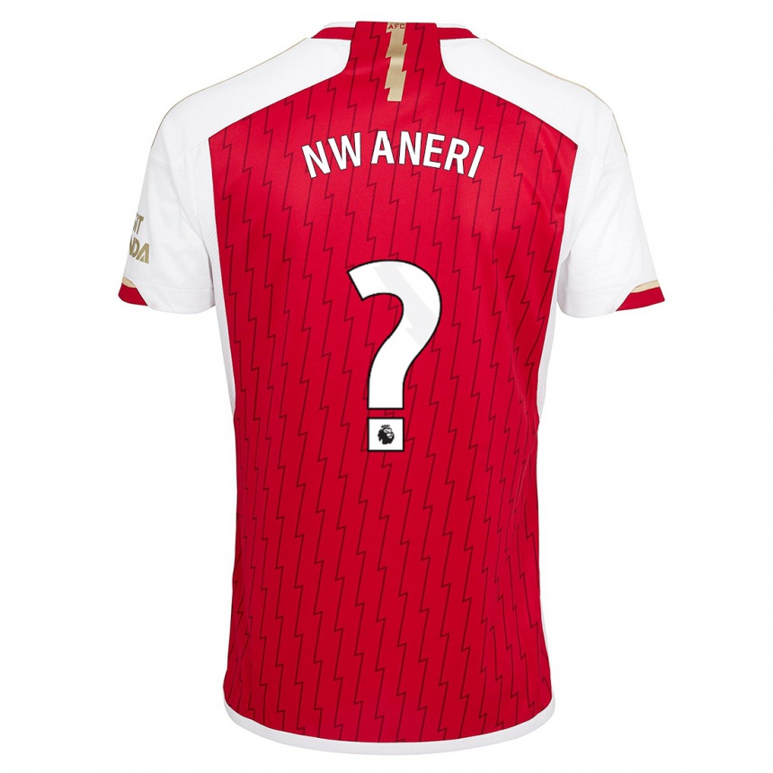 Enfant Football Maillot Ethan Nwaneri #0 Rouge Tenues Domicile 2023/24 Canada