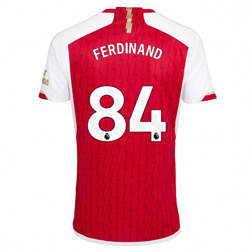 Enfant Football Maillot Seb Ferdinand #84 Rouge Tenues Domicile 2023/24 Canada