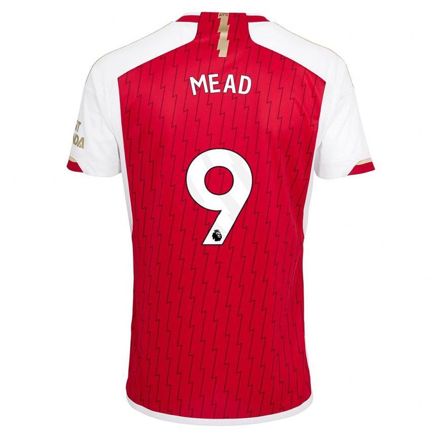 Enfant Football Maillot Beth Mead #9 Rouge Tenues Domicile 2023/24 Canada