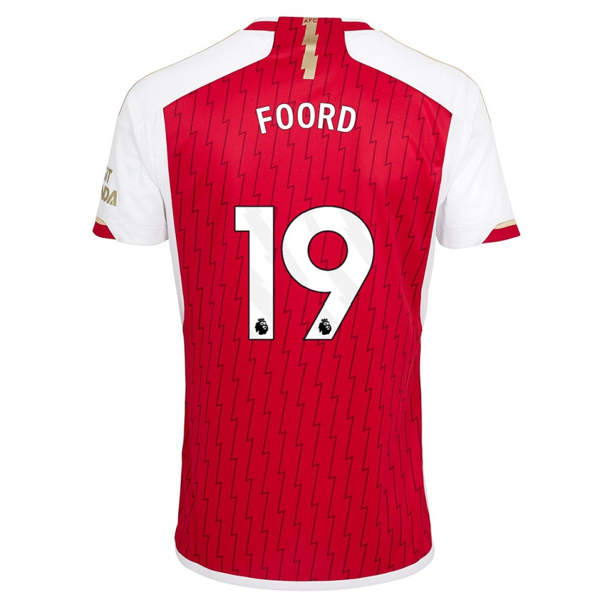 Enfant Football Maillot Caitlin Foord #19 Rouge Tenues Domicile 2023/24 Canada