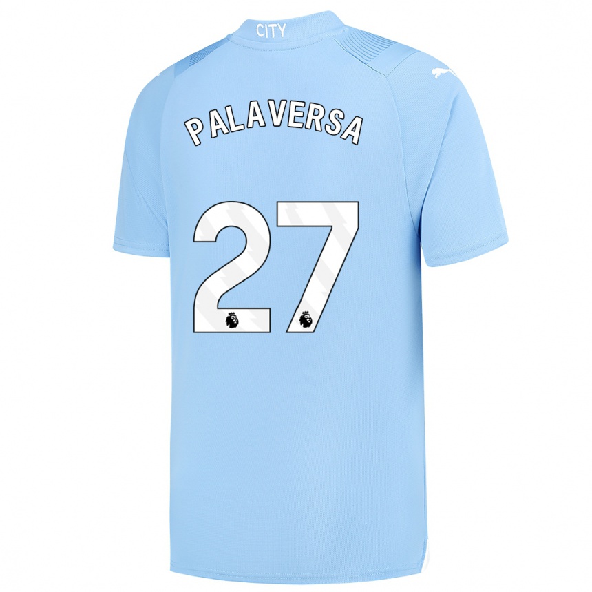 Kids Ante Palaversa #27 Light Blue Home Jersey 2023/24 T-Shirt Canada